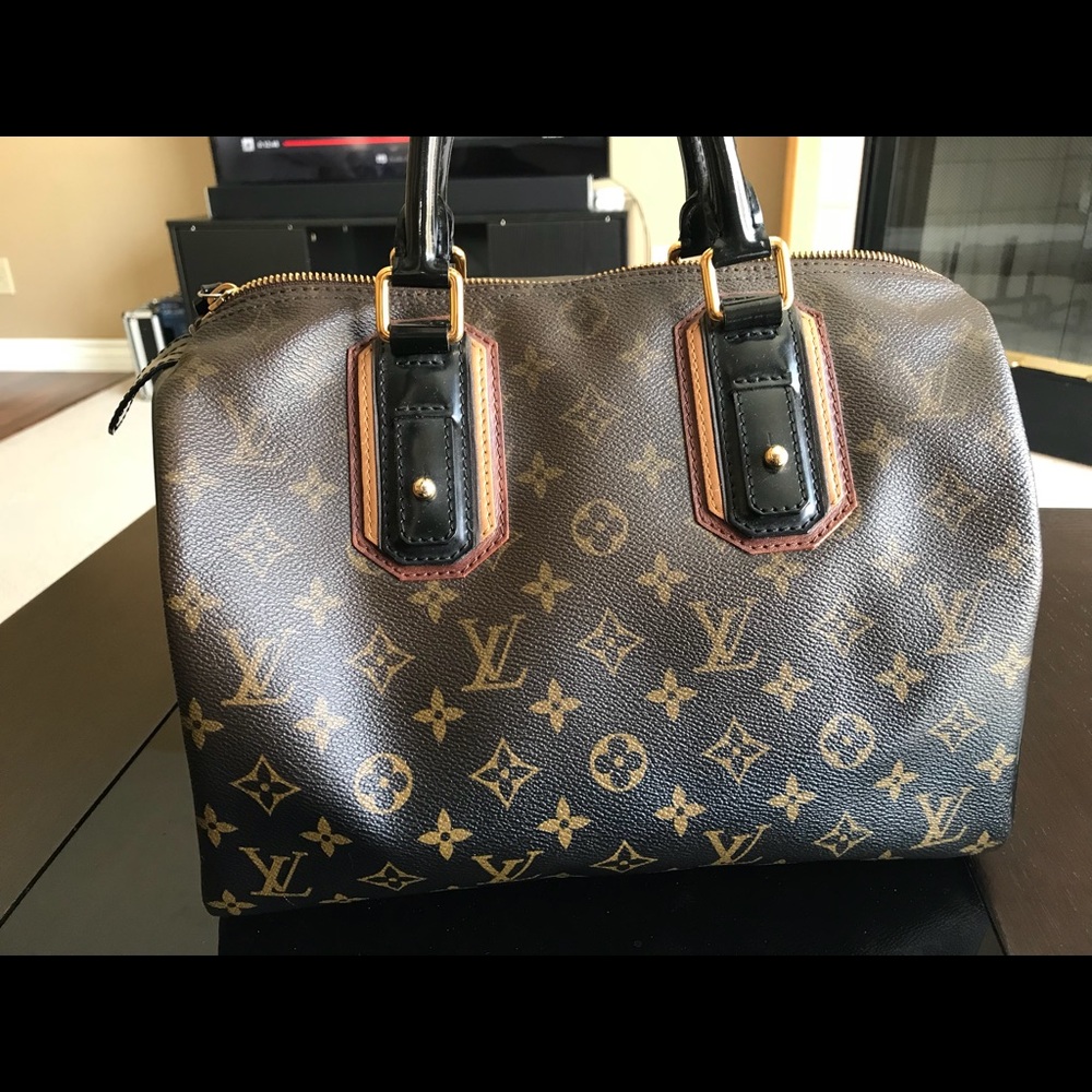 Limited Ed. Louis Vuitton Mirage Noir Speedy 30